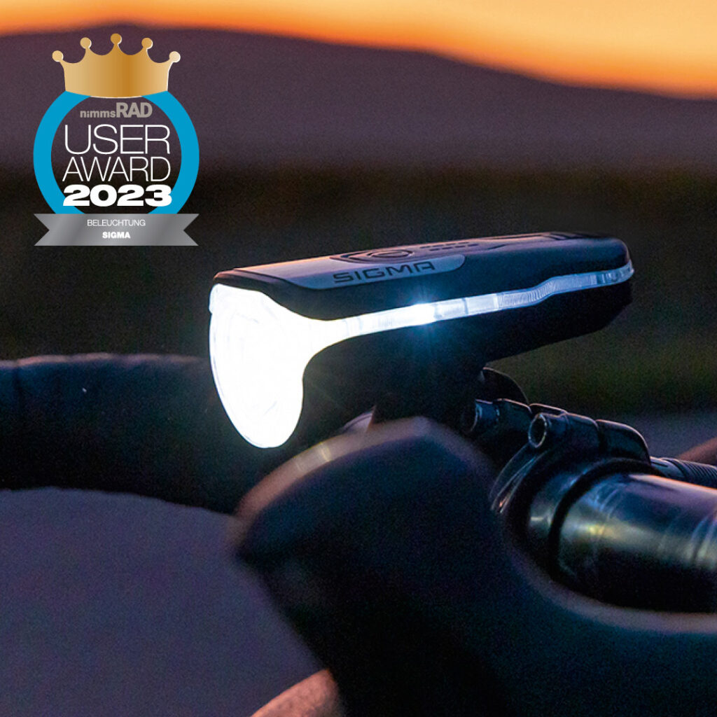 nimms RAD User Award: Bronze für Fahrradbeleuchtung