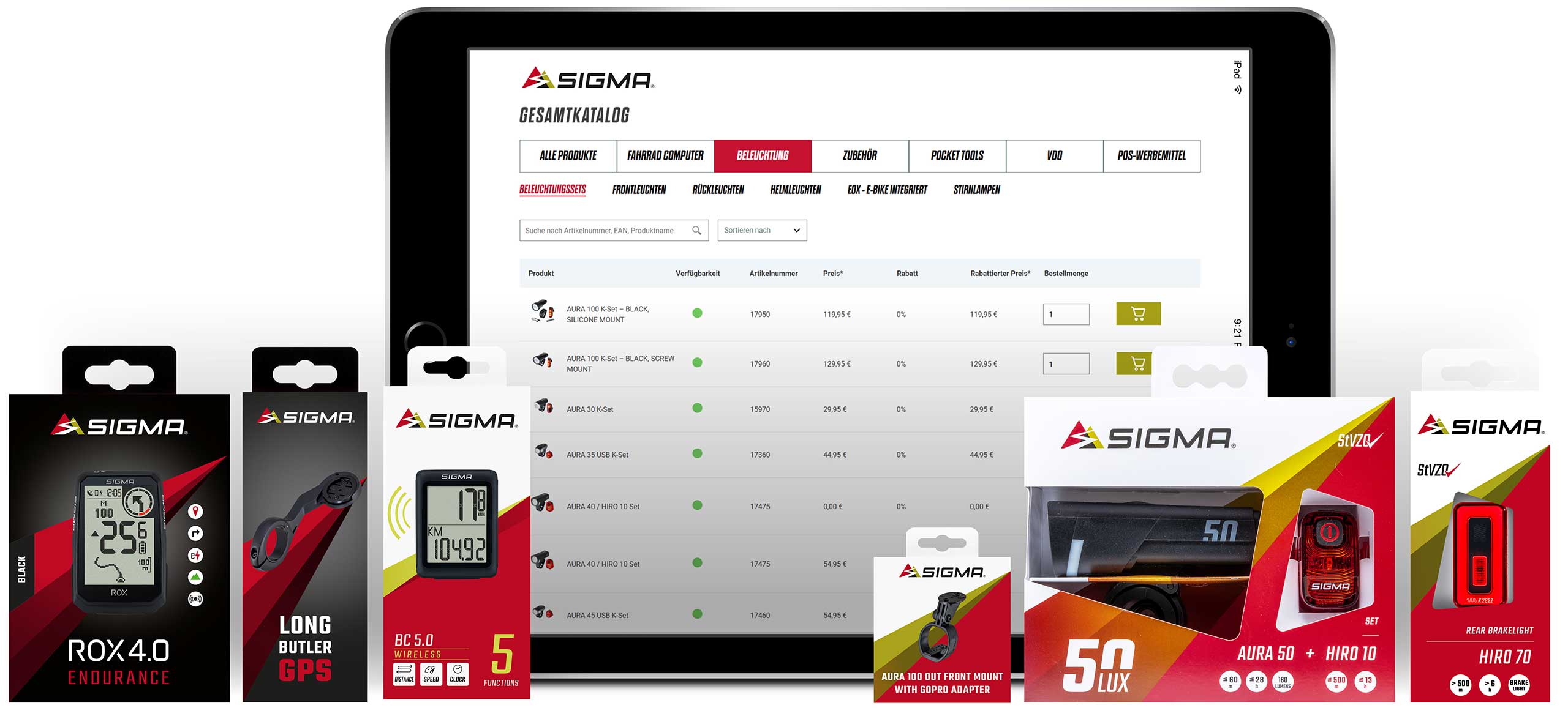 SIGMA B2B Webshop