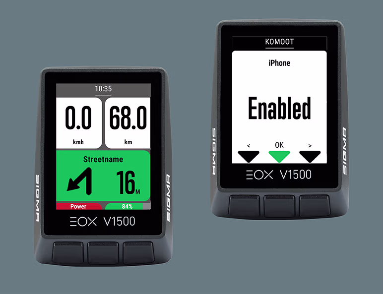EOX® VIEW 1500 CAN also helps you navigate