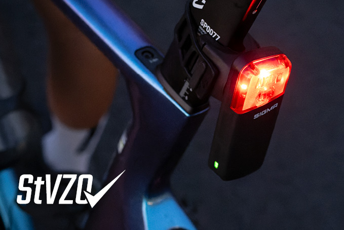 leuchtendes SIGMA RECO 80 LINK Rücklicht
